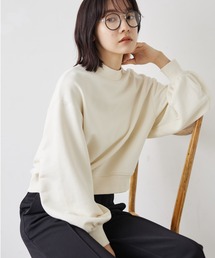 KBF | KBF.ガス焼きプチハイネック裏毛プルオーバー(スウェット)