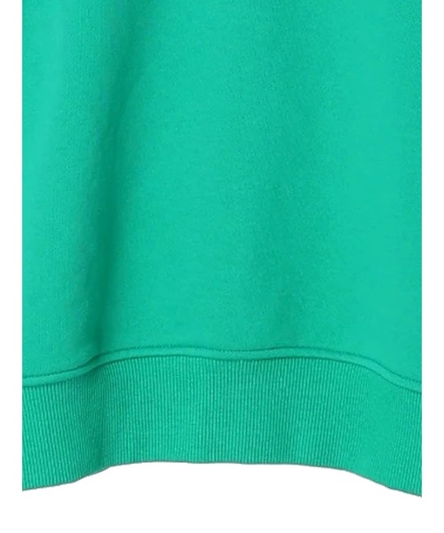 KBF(ケイビーエフ)の「KBF.ガス焼きプチハイネック裏毛プルオーバー(スウェット・レディース・ネイビー/ピンク/グリーン/アイボリー・FREE)」の18枚目の写真