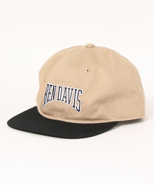 BEN DAVIS（ベンデイビス）の「《BEN DAVIS》EMBRO 6PANEL CAP（キャップ・キッズ・ブラック/ホワイト×ネイビー/ホワイト/ベージュ・FREE）」の4枚目の写真