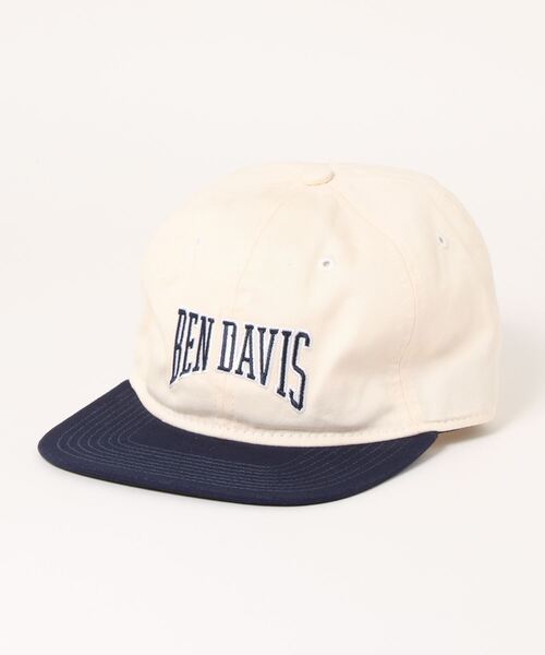 BEN DAVIS（ベンデイビス）の「《BEN DAVIS》EMBRO 6PANEL CAP（キャップ・キッズ・ブラック/ホワイト×ネイビー/ホワイト/ベージュ・FREE）」の9枚目の写真