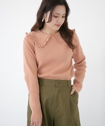 Green Parks | ・SUGAR SPOONエリツキリブニットプルオーバー*(ニット/セーター)