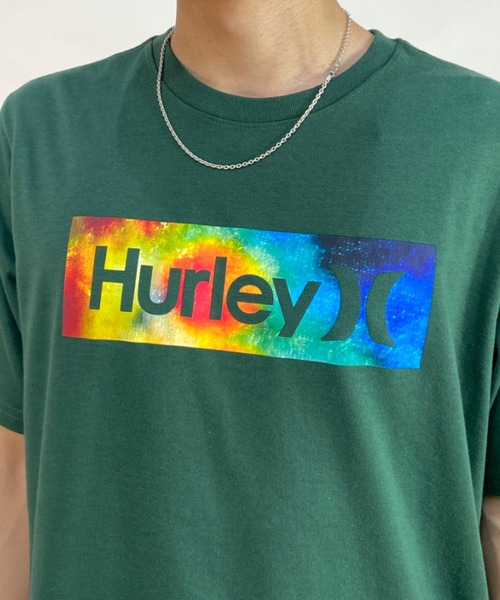 Hurley （ハーレー）の「【ムラサキスポーツ別注】Hurley/ハーレー ブランドロゴ バックプリントTシャツ MSS2200052（Tシャツ/カットソー・メンズ・ホワイト/ブラック/グリーン・S/M/L）」の12枚目の写真
