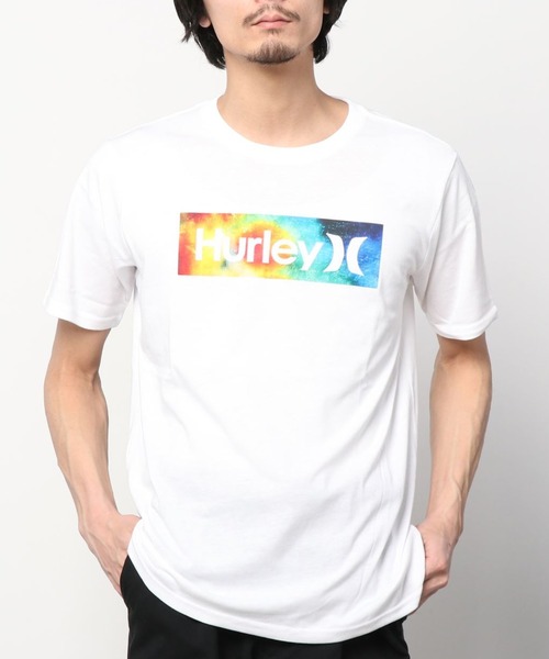 Hurley （ハーレー）の「【ムラサキスポーツ別注】Hurley/ハーレー ブランドロゴ バックプリントTシャツ MSS2200052（Tシャツ/カットソー・メンズ・ホワイト/ブラック/グリーン・S/M/L）」の7枚目の写真