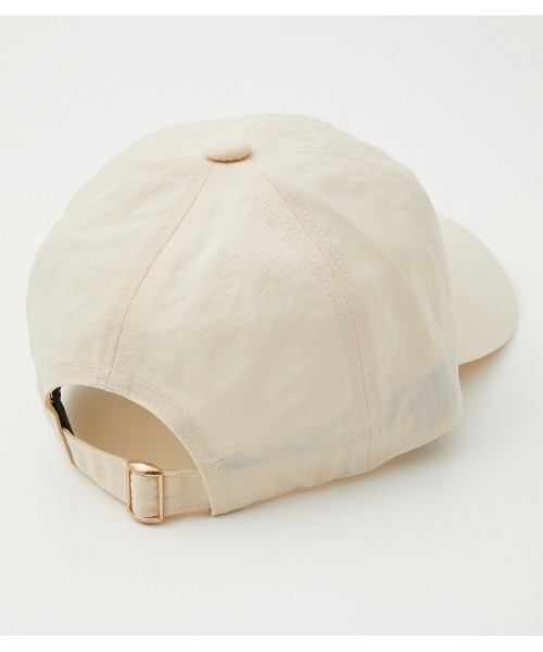 AZUL by moussy（アズールバイマウジー）の「WASHER FINISH LIGHT CAP/ウォッシャーフィニッシュライトキャップ（キャップ・レディース・オレンジ/グリーン/アイボリー/ブラック・FREE）」の9枚目の写真