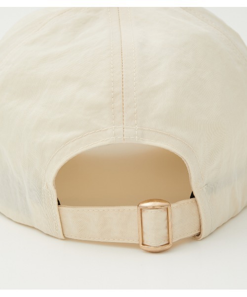 AZUL by moussy（アズールバイマウジー）の「WASHER FINISH LIGHT CAP/ウォッシャーフィニッシュライトキャップ（キャップ・レディース・オレンジ/グリーン/アイボリー/ブラック・FREE）」の11枚目の写真