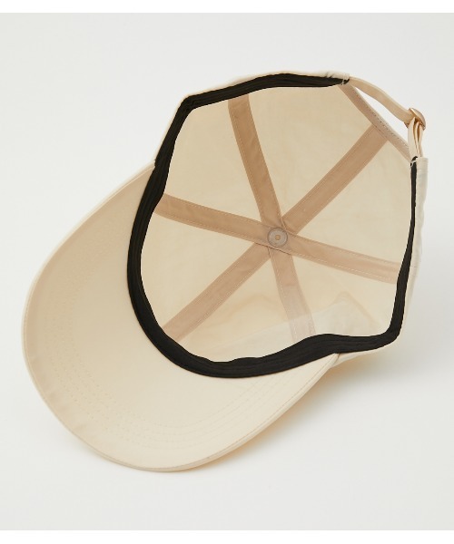 AZUL by moussy（アズールバイマウジー）の「WASHER FINISH LIGHT CAP/ウォッシャーフィニッシュライトキャップ（キャップ・レディース・オレンジ/グリーン/アイボリー/ブラック・FREE）」の12枚目の写真