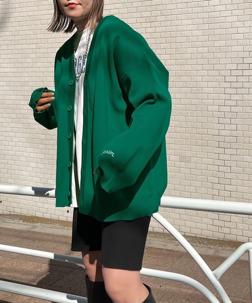 PBLIM（ページボーイリム）の「【PAGEBOYLIM】スプリングカラーカーデ（カーディガン/ボレロ・レディース・グリーン/ブルー/イエロー/サーモンピンク/ブラック・FREE）」の18枚目の写真