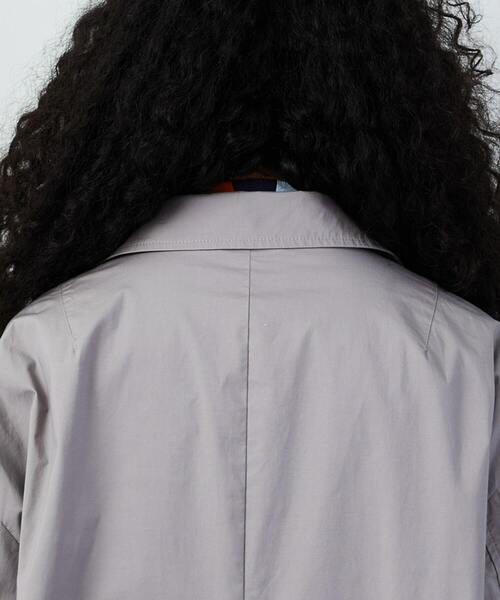 FRAPBOIS（フラボア）の「オーブコート（チェスターコート・レディース・グリーン/グレー・1/2）」の22枚目の写真