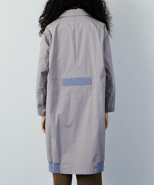 FRAPBOIS（フラボア）の「オーブコート（チェスターコート・レディース・グリーン/グレー・1/2）」の21枚目の写真
