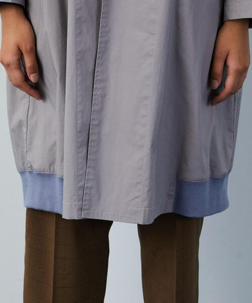 FRAPBOIS（フラボア）の「オーブコート（チェスターコート・レディース・グリーン/グレー・1/2）」の18枚目の写真