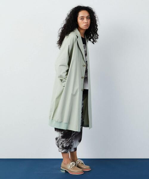FRAPBOIS（フラボア）の「オーブコート（チェスターコート・レディース・グリーン/グレー・1/2）」の8枚目の写真