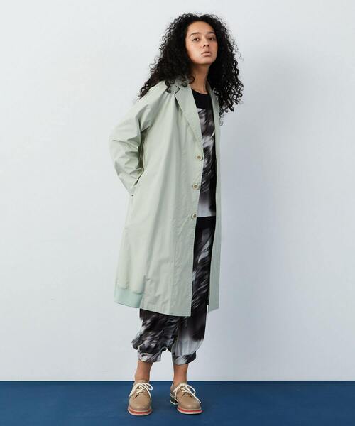 FRAPBOIS（フラボア）の「オーブコート（チェスターコート・レディース・グリーン/グレー・1/2）」の7枚目の写真