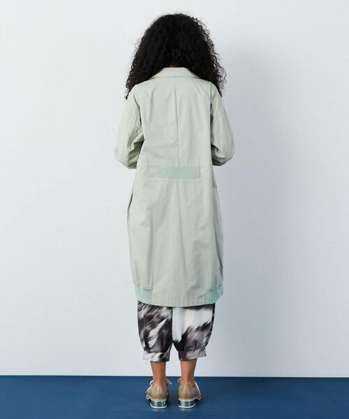 FRAPBOIS（フラボア）の「オーブコート（チェスターコート・レディース・グリーン/グレー・1/2）」の6枚目の写真
