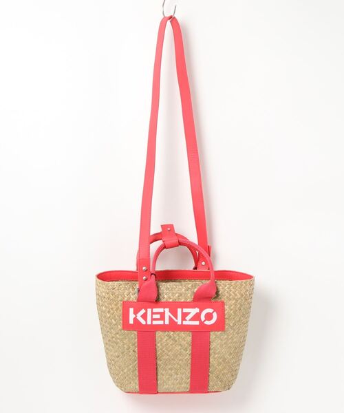KENZO（ケンゾー）の「Kenzokabana Small Basket Tote（トートバッグ・レディース・ブラック系その他/レッド系その他/オレンジ系その他・ONE SIZE）」の2枚目の写真