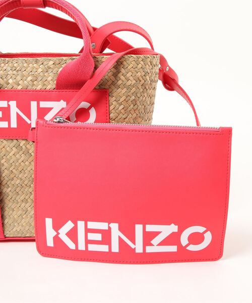 KENZO（ケンゾー）の「Kenzokabana Small Basket Tote（トートバッグ・レディース・ブラック系その他/レッド系その他/オレンジ系その他・ONE SIZE）」の11枚目の写真