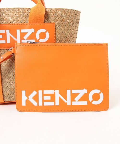 KENZO（ケンゾー）の「Kenzokabana Small Basket Tote（トートバッグ・レディース・ブラック系その他/レッド系その他/オレンジ系その他・ONE SIZE）」の12枚目の写真