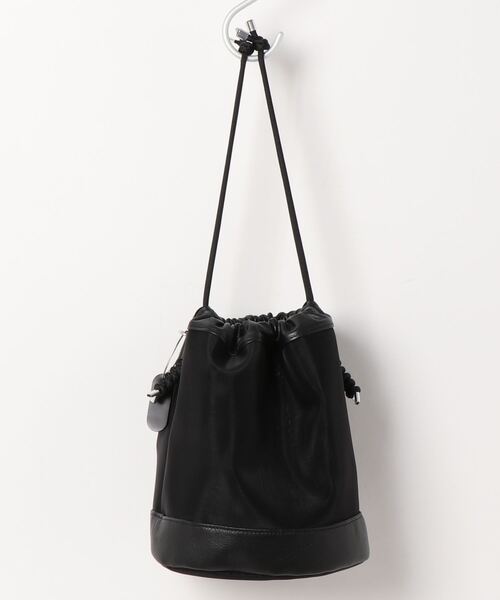THE PURSE（ザパース  ）の「【THE PURSE / ザ・パース】22SS tule kinchaku(チュール巾着)（ショルダーバッグ・メンズ・ブラック/シルバー・FREE）」の4枚目の写真
