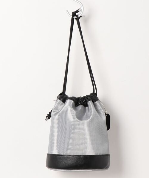 THE PURSE（ザパース  ）の「【THE PURSE / ザ・パース】22SS tule kinchaku(チュール巾着)（ショルダーバッグ・メンズ・ブラック/シルバー・FREE）」の7枚目の写真