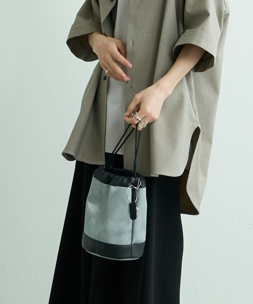 THE PURSE（ザパース  ）の「【THE PURSE / ザ・パース】22SS tule kinchaku(チュール巾着)（ショルダーバッグ・メンズ・ブラック/シルバー・FREE）」の11枚目の写真