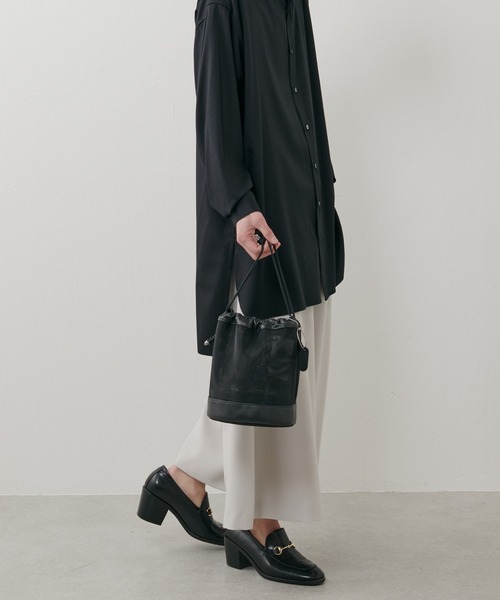 THE PURSE（ザパース  ）の「【THE PURSE / ザ・パース】22SS tule kinchaku(チュール巾着)（ショルダーバッグ・メンズ・ブラック/シルバー・FREE）」の12枚目の写真