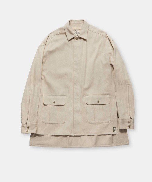 meagratia（メアグラーティア）の「heavy flannel shirt（シャツ/ブラウス・メンズ・ネイビー/ホワイト系その他・1/2/3）」の2枚目の写真