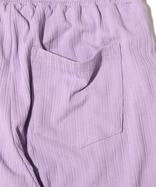 UGG（アグ）の「UGG@mos リブワイドロングパンツ（その他パンツ・レディース・ラベンダー/ホワイト・L/M）」の6枚目の写真