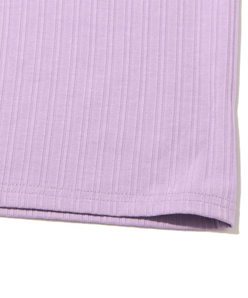 UGG（アグ）の「UGG@mos リブワイドロングパンツ（その他パンツ・レディース・ラベンダー/ホワイト・L/M）」の7枚目の写真