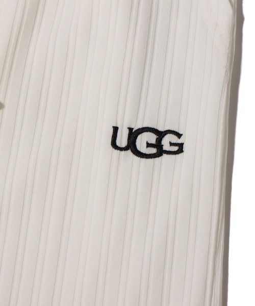 UGG（アグ）の「UGG@mos リブワイドロングパンツ（その他パンツ・レディース・ラベンダー/ホワイト・L/M）」の10枚目の写真
