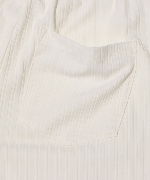 UGG（アグ）の「UGG@mos リブワイドロングパンツ（その他パンツ・レディース・ラベンダー/ホワイト・L/M）」の11枚目の写真