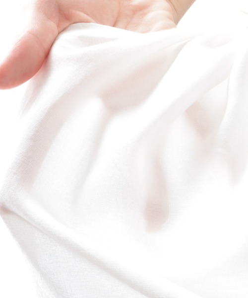 NAVY（ネイビー）の「インドレーヨン 前開きシャツブラウス（シャツ/ブラウス・レディース・カーキ/ホワイト/チャコール・フリー）」の18枚目の写真