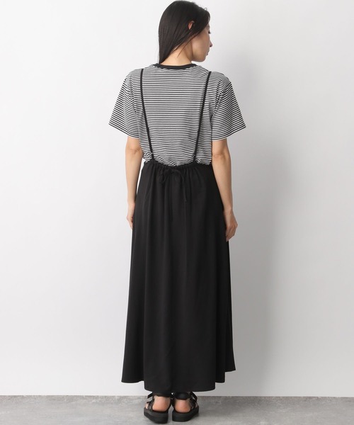 LEPSIM（レプシィム）の「ギャザーキャミワンピース　284764（ワンピース・レディース・ブラック/カーキ・FREE）」の7枚目の写真