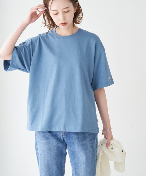 DISCUS(ディスカス)の「【一部店舗限定】【DISCUS ATHLETIC】吸水速乾Tシャツ(Tシャツ/カットソー・レディース・ラベンダー/ブルー系その他4/オフホワイト/グリーン系その他/ライトグレー/ピンク/チャコールグレー・38)」の15枚目の写真