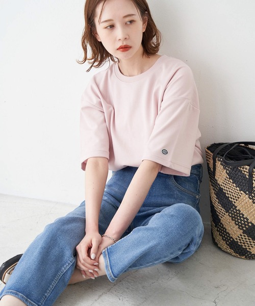 DISCUS(ディスカス)の「【一部店舗限定】【DISCUS ATHLETIC】吸水速乾Tシャツ(Tシャツ/カットソー・レディース・ラベンダー/ブルー系その他4/オフホワイト/グリーン系その他/ライトグレー/ピンク/チャコールグレー・38)」の16枚目の写真