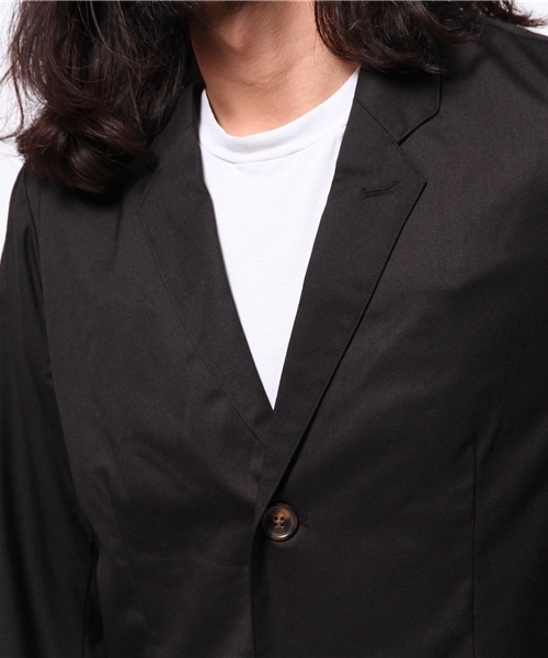 WHO'S WHO gallery（フーズフーギャラリー）の「【GIGGER】ライトチェスターコート（チェスターコート・メンズ・ブラック/グレー・LARGE/MEDIUM）」の9枚目の写真