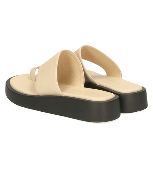 ORiental TRaffic（オリエンタルトラフィック）の「厚底トングサンダル/21241（サンダル・レディース・ブラック/ベージュ・LL/S/M/L/SS/3L）」の12枚目の写真