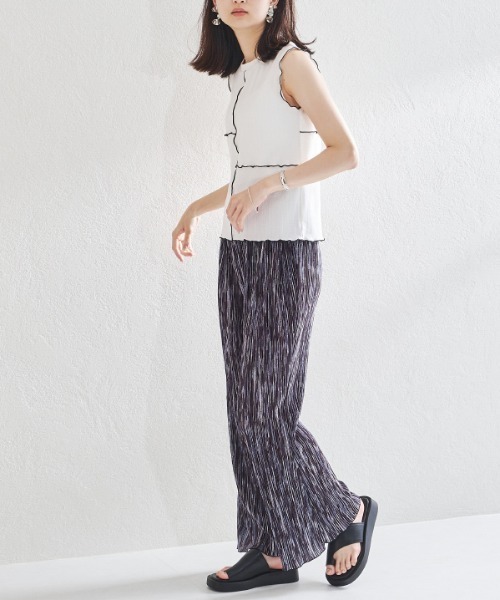 ORiental TRaffic（オリエンタルトラフィック）の「厚底トングサンダル/21241（サンダル・レディース・ブラック/ベージュ・LL/S/M/L/SS/3L）」の3枚目の写真