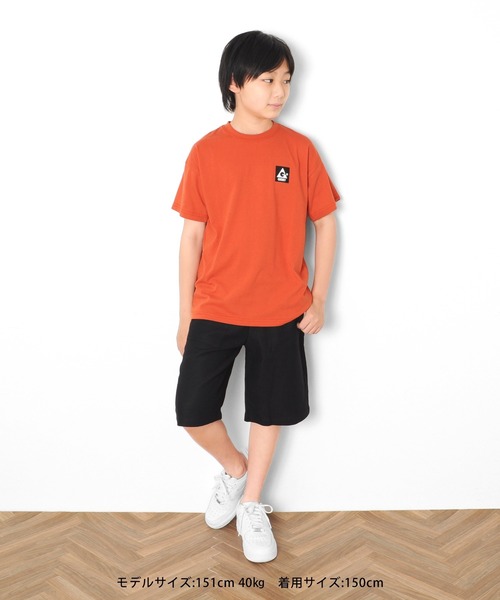 GLAZOS(グラソス)の「パナマ織り・ベイカーポケットハーフパンツ(その他パンツ・キッズ・ブラック/ベージュ・160cm/150cm/130cm/140cm/170cm)」の7枚目の写真