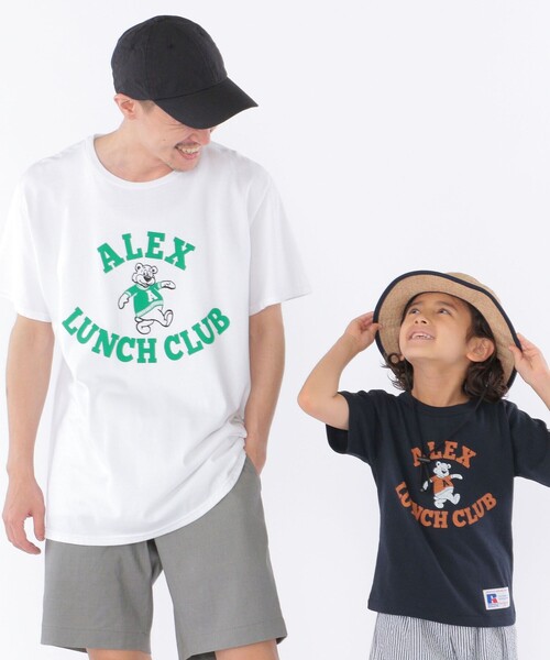 Russell Athletic(ラッセルアスレティック)の「【WEB限定】【SHIPS KIDS別注】RUSSELL ATHLETIC:プリントTEE(100~150cm)(Tシャツ/カットソー・キッズ・ホワイト/ライトブルー/ブラック/ネイビー/グレー/イエロー/レッド・100/110/120/130/140/150)」の5枚目の写真