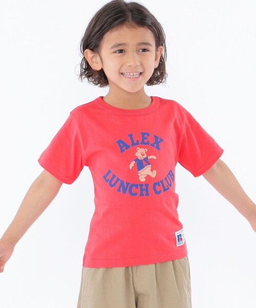 Russell Athletic(ラッセルアスレティック)の「【WEB限定】【SHIPS KIDS別注】RUSSELL ATHLETIC:プリントTEE(100~150cm)(Tシャツ/カットソー・キッズ・ホワイト/ライトブルー/ブラック/ネイビー/グレー/イエロー/レッド・100/110/120/130/140/150)」の7枚目の写真