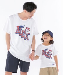 【WEB限定】【SHIPS KIDS別注】RUSSELL ATHLETIC:プリントTEE(100~150cm)
