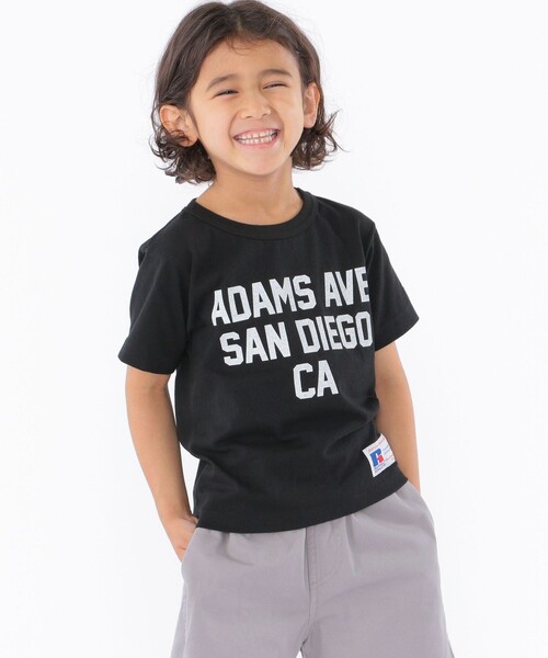 Russell Athletic(ラッセルアスレティック)の「【WEB限定】【SHIPS KIDS別注】RUSSELL ATHLETIC:プリントTEE(100~150cm)(Tシャツ/カットソー・キッズ・ホワイト/ライトブルー/ブラック/ネイビー/グレー/イエロー/レッド・100/110/120/130/140/150)」の12枚目の写真