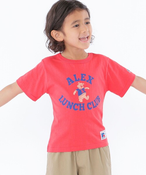 Russell Athletic(ラッセルアスレティック)の「【WEB限定】【SHIPS KIDS別注】RUSSELL ATHLETIC:プリントTEE(100~150cm)(Tシャツ/カットソー・キッズ・ホワイト/ライトブルー/ブラック/ネイビー/グレー/イエロー/レッド・100/110/120/130/140/150)」の14枚目の写真
