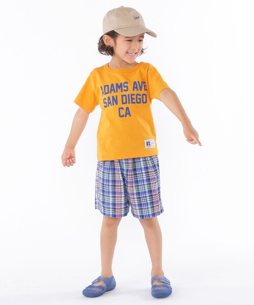 Russell Athletic(ラッセルアスレティック)の「【WEB限定】【SHIPS KIDS別注】RUSSELL ATHLETIC:プリントTEE(100~150cm)(Tシャツ/カットソー・キッズ・ホワイト/ライトブルー/ブラック/ネイビー/グレー/イエロー/レッド・100/110/120/130/140/150)」の17枚目の写真