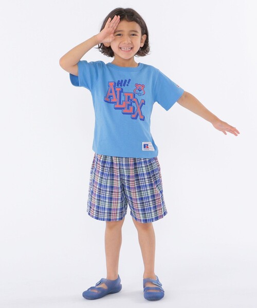 Russell Athletic(ラッセルアスレティック)の「【WEB限定】【SHIPS KIDS別注】RUSSELL ATHLETIC:プリントTEE(100~150cm)(Tシャツ/カットソー・キッズ・ホワイト/ライトブルー/ブラック/ネイビー/グレー/イエロー/レッド・100/110/120/130/140/150)」の19枚目の写真