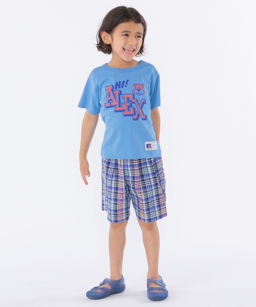 Russell Athletic(ラッセルアスレティック)の「【WEB限定】【SHIPS KIDS別注】RUSSELL ATHLETIC:プリントTEE(100~150cm)(Tシャツ/カットソー・キッズ・ホワイト/ライトブルー/ブラック/ネイビー/グレー/イエロー/レッド・100/110/120/130/140/150)」の20枚目の写真