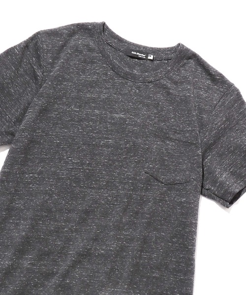 CAL.Berries(カルベリーズ)の「CAL.Berries/カルベリーズ CAL EASY CREW W/PKT UNISEX クルーネックT 半袖 ポケットTシャツ(Tシャツ/カットソー・メンズ・オフホワイト/ブラック/グレー・L/S/M)」の22枚目の写真