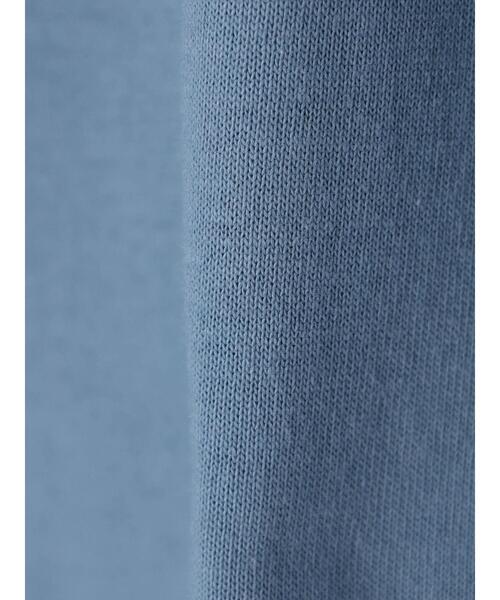 Green　Parks（グリーンパークス）の「パフスリーブロゴTシャツ（Tシャツ/カットソー・レディース・チャコールグレー/オフホワイト/ブルー系その他7・FREE）」の19枚目の写真