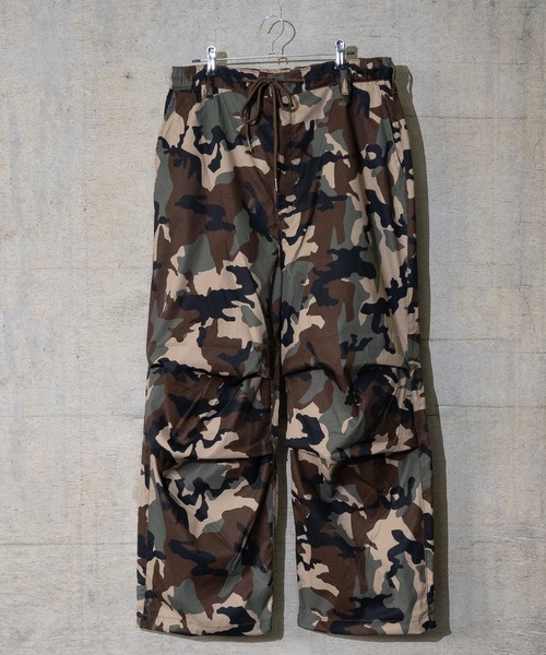 JOHN'S CLOSET（ジョンズクローゼット）の「【13】ナチュラルストレッチスーパーワイドプリントスノーパンツ（カーゴパンツ・メンズ・デザートカモ/その他/ウッドランド・MEDIUM/LARGE）」の3枚目の写真