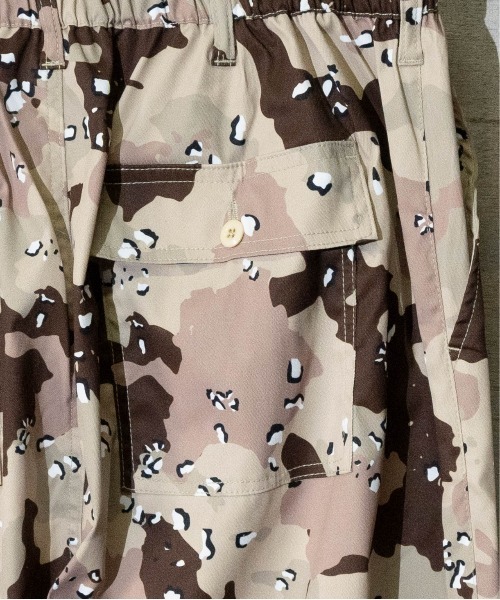 JOHN'S CLOSET（ジョンズクローゼット）の「【13】ナチュラルストレッチスーパーワイドプリントスノーパンツ（カーゴパンツ・メンズ・デザートカモ/その他/ウッドランド・MEDIUM/LARGE）」の9枚目の写真