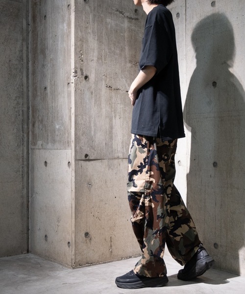 JOHN'S CLOSET（ジョンズクローゼット）の「【13】ナチュラルストレッチスーパーワイドプリントスノーパンツ（カーゴパンツ・メンズ・デザートカモ/その他/ウッドランド・MEDIUM/LARGE）」の12枚目の写真